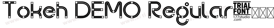 Tokeh DEMO Regular字体转换